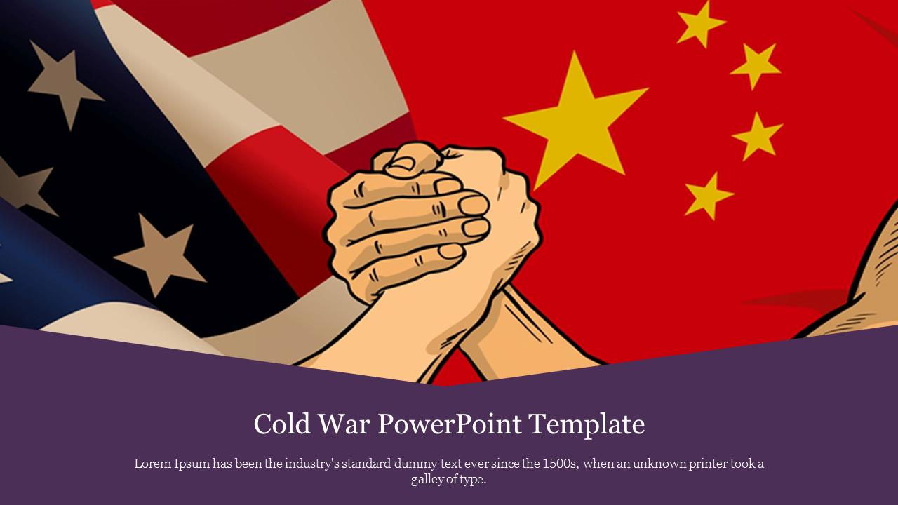 Multicolor Cold War PowerPoint Template & Google Slides